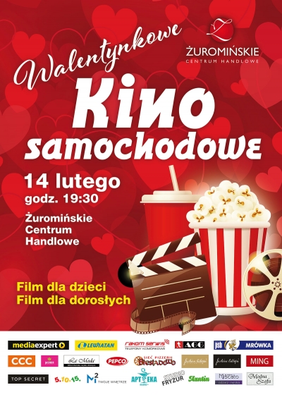 Walentynkowe kino samochodowe