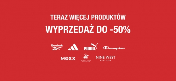 CCC Wyprzedaż do -50%