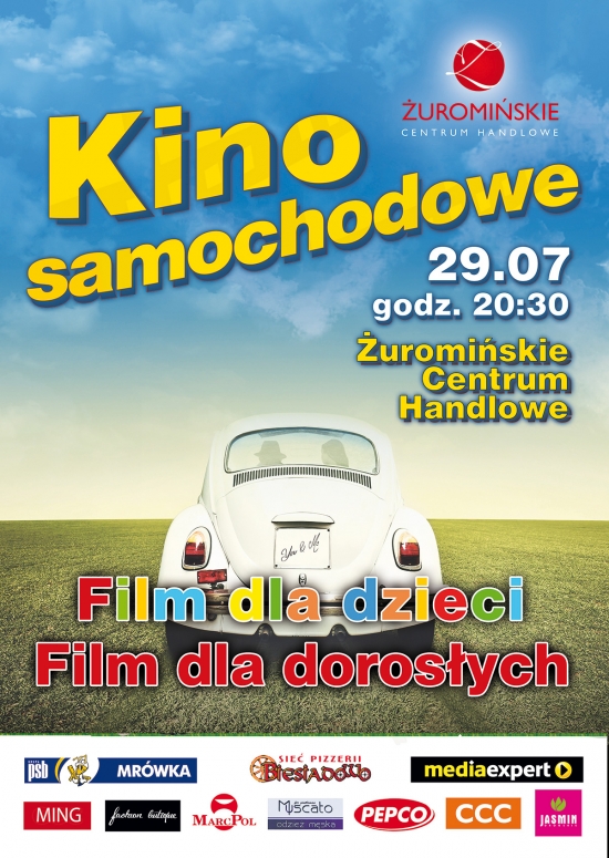 Wakacyjne kino samochodowe