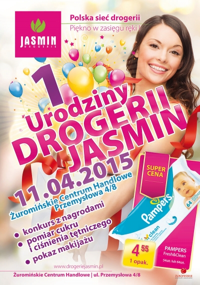 Urodziny Drogerii JASMIN