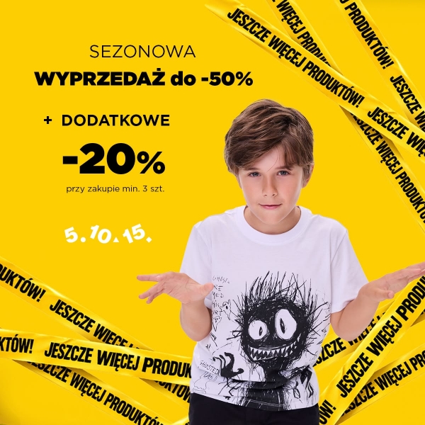 WYPRZEDAŻ W 5.10.15