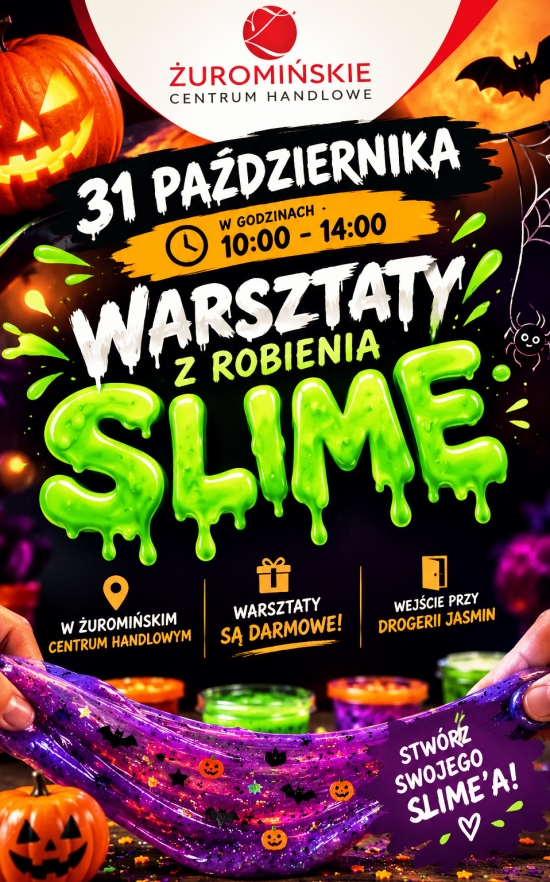 Warsztaty SLIME w Żuromińskim Centrum Handlowym